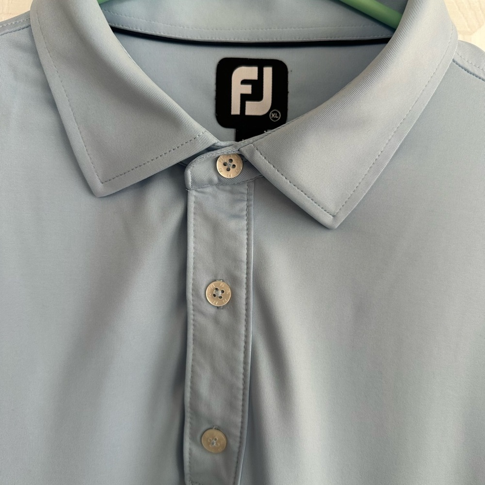 Footjoy Prodry Performance Solid Lisle Golf Polo - image 1